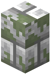 Mossy Diorite Brick Wall