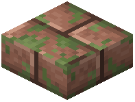 Mossy Granite Brick Slab