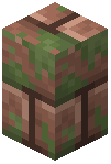 Mossy Granite Brick Wall