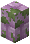Mossy Purpur Brick Wall