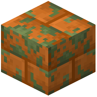 Mossy Red Sandstone Bricks