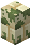 Mossy Sandstone Brick Wall
