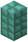 Prismarine Paver Wall