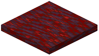 Crimson Hyphae Layers Block