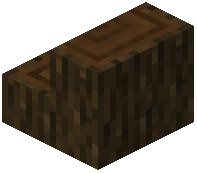Dark Oak Log Stairs