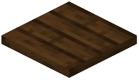 Dark Oak Planks Layers Block
