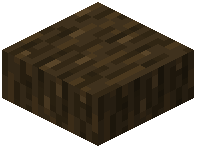 Dark Oak Wood Slab