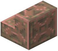 Exposed Chiseled Copper Stairs