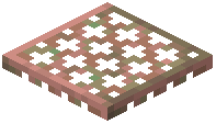 Exposed Copper Grate Layers Block