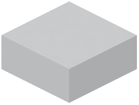 Gray Redstone Glass Light Block Slab