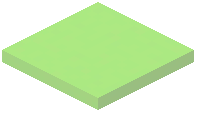 Green Glass Light Block Layers Block