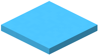 Light Blue Redstone Light Block Layers Block