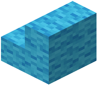 Light Blue Wool Stairs