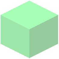 Lime Redstone Glass Light Block