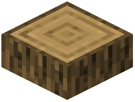 Oak Log Slab