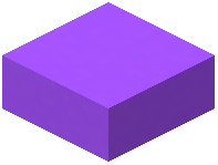 Purple Redstone Light Block Slab