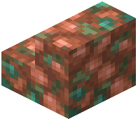 Raw Copper Block Stairs