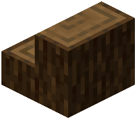 Spruce Log Stairs