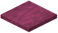 Stripped Crimson Hyphae Layers Block