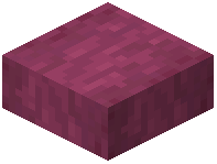 Stripped Crimson Hyphae Slab