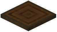 Stripped Dark Oak Log Layers Block