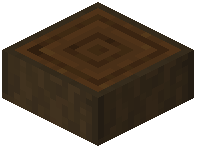 Stripped Dark Oak Log Slab