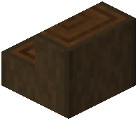 Stripped Dark Oak Log Stairs