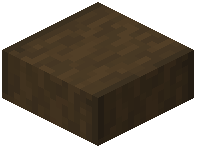 Stripped Dark Oak Wood Slab