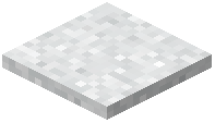 White Concrete Powder Layers Block