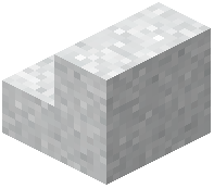 White Concrete Powder Stairs