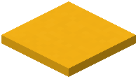 Yellow Concrete Layers Block