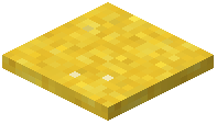 Yellow Concrete Powder Layers Block