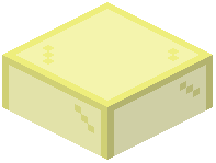 Yellow Stained Glass Slab