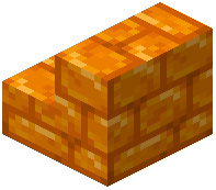 Amber Brick Stairs
