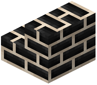 Black Brick Stairs