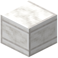 Cut White Marble