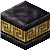 Gilded Chiseled Black Marble Trim