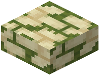 Mossy Sandstone Brick Slab