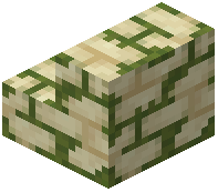 Mossy Sandstone Brick Stairs