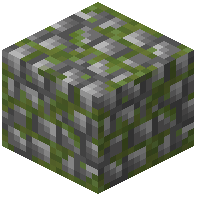 Mossy Squared Cobblestone