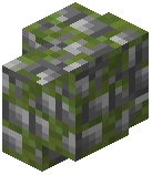 Mossy Squared Cobblestone Wall