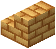 Orange Sandstone Brick Stairs