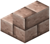 Pink Granodiorite Brick Stairs