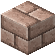 Pink Granodiorite Bricks