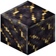 Polished Black And Brass Marble