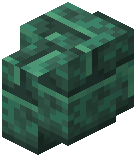 Polished Dark Prismarine Brick Wall