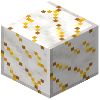 Polished White And Gold Marble