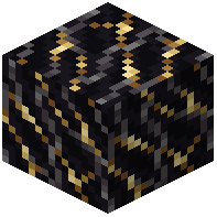 Smooth Black And Brass Marble