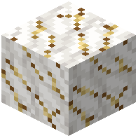 Smooth White And Brass Marble