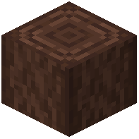 Stripped Walnut Log